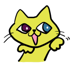 Cheer you up,Colorful Cats sticker #11473472