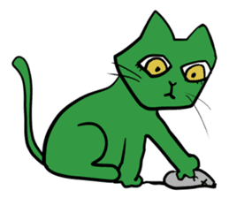 Cheer you up,Colorful Cats sticker #11473474
