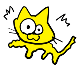Cheer you up,Colorful Cats sticker #11473477
