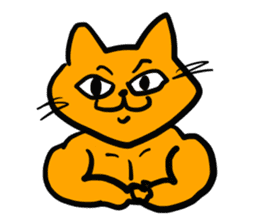 Cheer you up,Colorful Cats sticker #11473478