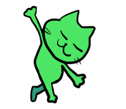 Cheer you up,Colorful Cats sticker #11473483