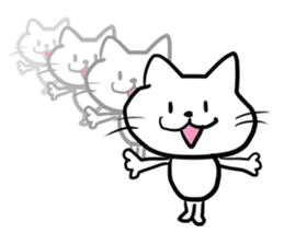 Cheer you up,Colorful Cats sticker #11473484