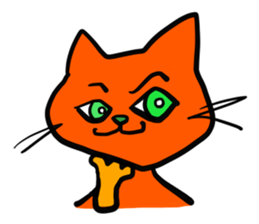 Cheer you up,Colorful Cats sticker #11473487