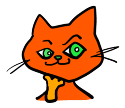 Cheer you up,Colorful Cats sticker #11473487