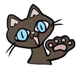 Cheer you up,Colorful Cats sticker #11473488
