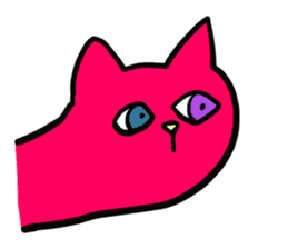 Cheer you up,Colorful Cats sticker #11473492