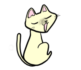 Cheer you up,Colorful Cats sticker #11473496