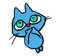Cheer you up,Colorful Cats sticker #11473497