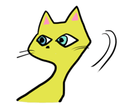 Cheer you up,Colorful Cats sticker #11473499