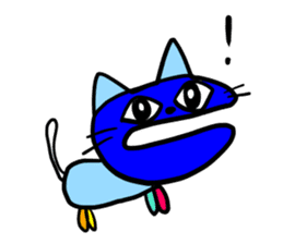 Cheer you up,Colorful Cats sticker #11473500