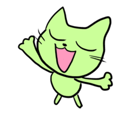 Cheer you up,Colorful Cats sticker #11473501