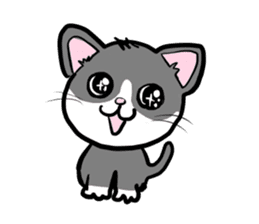 Cheer you up,Colorful Cats sticker #11473503