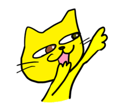 Cheer you up,Colorful Cats sticker #11473504