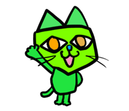 Cheer you up,Colorful Cats sticker #11473507