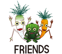 GO! Green pepper man sticker #11473551