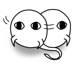 Daily life sticker of the ghost sticker #11473964