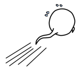 Daily life sticker of the ghost sticker #11473966