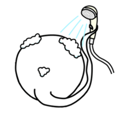 Daily life sticker of the ghost sticker #11473970