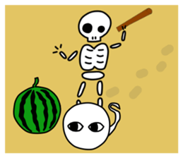 Daily life sticker of the ghost sticker #11473976