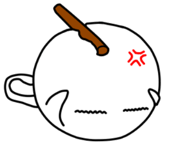 Daily life sticker of the ghost sticker #11473977