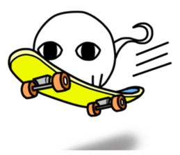 Daily life sticker of the ghost sticker #11473988