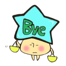 Mr. Libra mushroom sticker #11474156