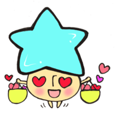 Mr. Libra mushroom sticker #11474164