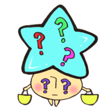 Mr. Libra mushroom sticker #11474166