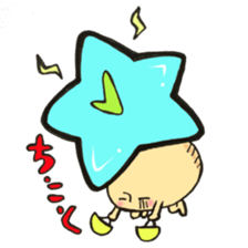 Mr. Libra mushroom sticker #11474173