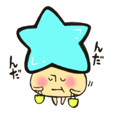 Mr. Libra mushroom sticker #11474179