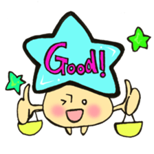 Mr. Libra mushroom sticker #11474191