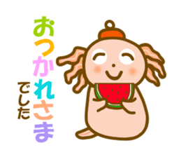 Daily Axolotl sticker sticker #11474199