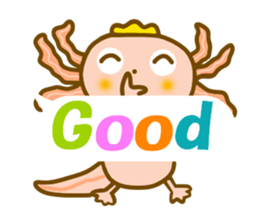 Daily Axolotl sticker sticker #11474212