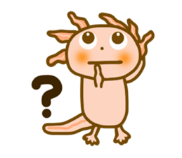 Daily Axolotl sticker sticker #11474228