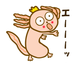 Daily Axolotl sticker sticker #11474229