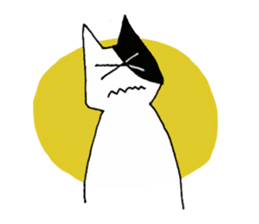 Azuki and Kiji the cat sticker #11474255