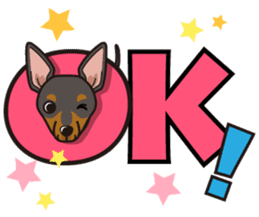 iinu - Toy Manchester Terrier sticker #11474592