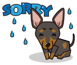 iinu - Toy Manchester Terrier sticker #11474597