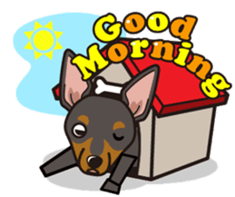 iinu - Toy Manchester Terrier sticker #11474598