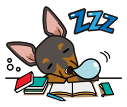 iinu - Toy Manchester Terrier sticker #11474605