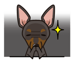 iinu - Toy Manchester Terrier sticker #11474608