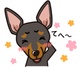 iinu - Toy Manchester Terrier sticker #11474610