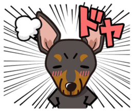 iinu - Toy Manchester Terrier sticker #11474612