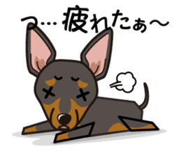 iinu - Toy Manchester Terrier sticker #11474617