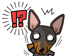 iinu - Toy Manchester Terrier sticker #11474619