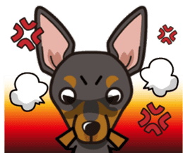 iinu - Toy Manchester Terrier sticker #11474621