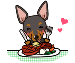 iinu - Toy Manchester Terrier sticker #11474628