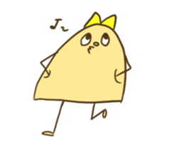 Potato and cat sticker #11474634