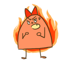 Potato and cat sticker #11474635