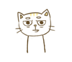 Potato and cat sticker #11474651